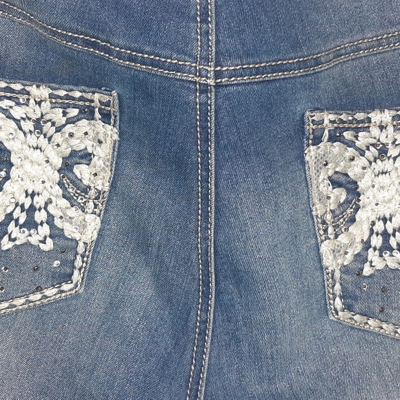 Est. 1946 Denim Jeans, Women's Plus Size Wide Leg, 22WP. - Picture 4 of 4